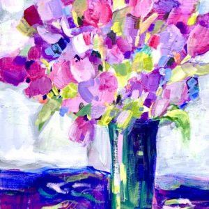 Joyful-Blooms,-24'-x-18',-Acrylic,-700